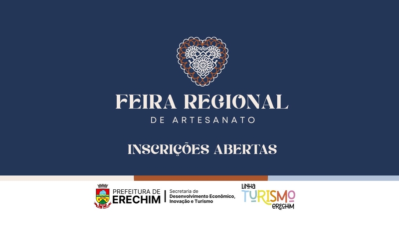Faça parte da 1ª Feira Regional de Artesanato do Norte do RS