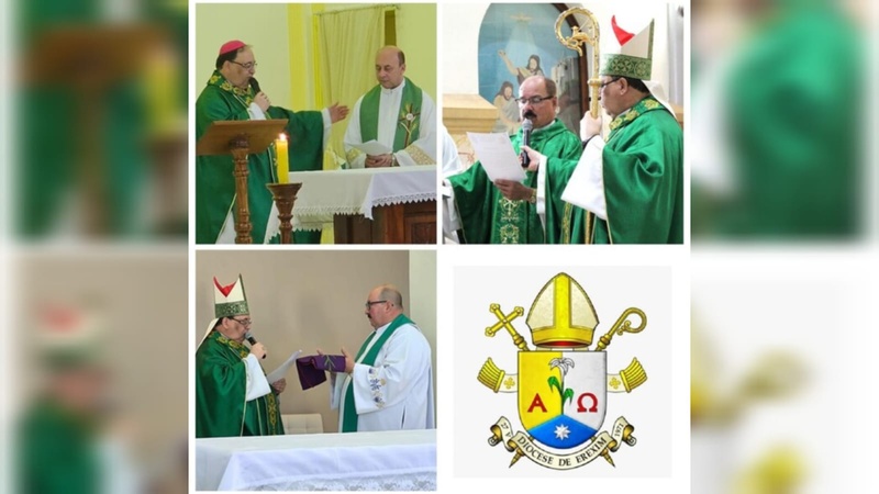Três paróquias da Diocese de Erechim recebem novos párocos no fim de semana