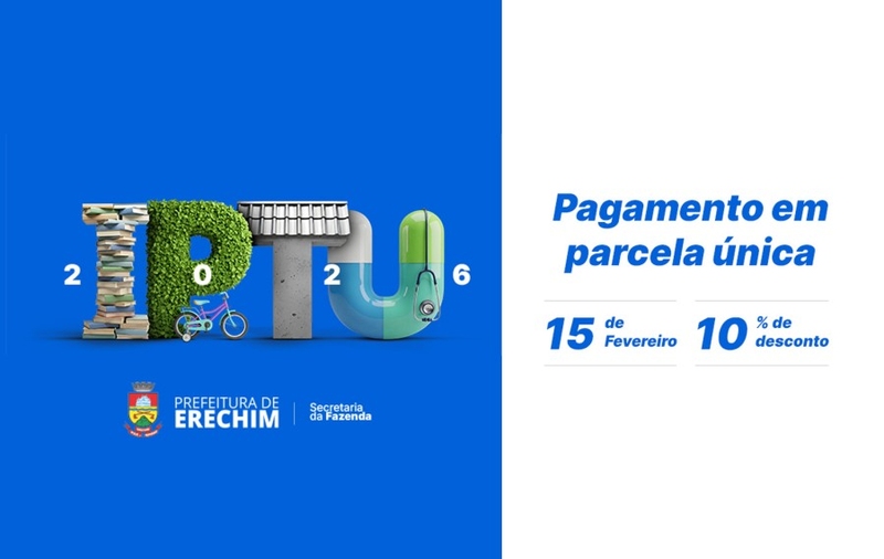 IPTU Digital 2026 garante 10% de desconto para pagamento até 15 de fevereiro