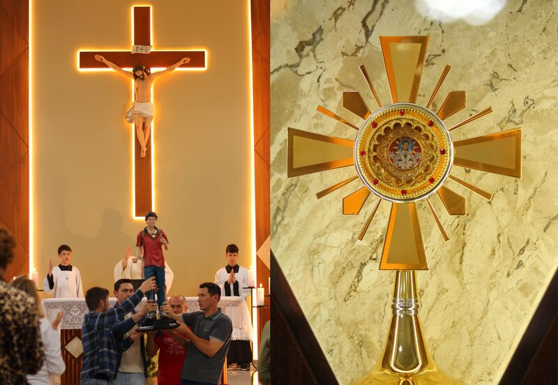 Relíquia de São Carlo Acutis completa quatro anos na Diocese de Erechim e fortalece devoção regional