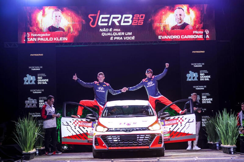 Dupla gaúcha retorna ao Brasileiro de Rally nesta temporada