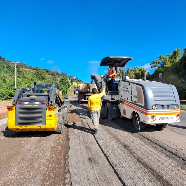 EGR mobiliza 17 frentes de trabalho para manutenção em rodovias do RS