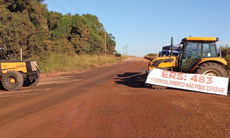 Reunião com DAER avança pavimentação da ERS-483 em Entre Rios do Sul