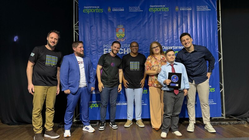 Prêmio Melhores do Esporte 2025 celebra talentos e reforça compromisso com o esporte em Erechim