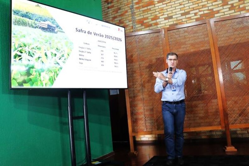 Safra de verão no RS deve ter queda de 7,1% na produção de grãos