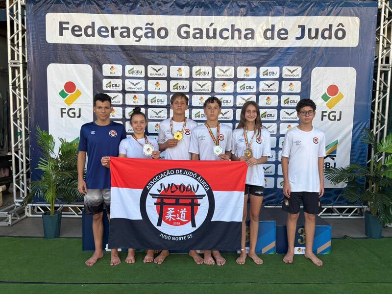 Atletas da Judoau conquistam bons resultados no Campeonato Gaúcho de Judô
