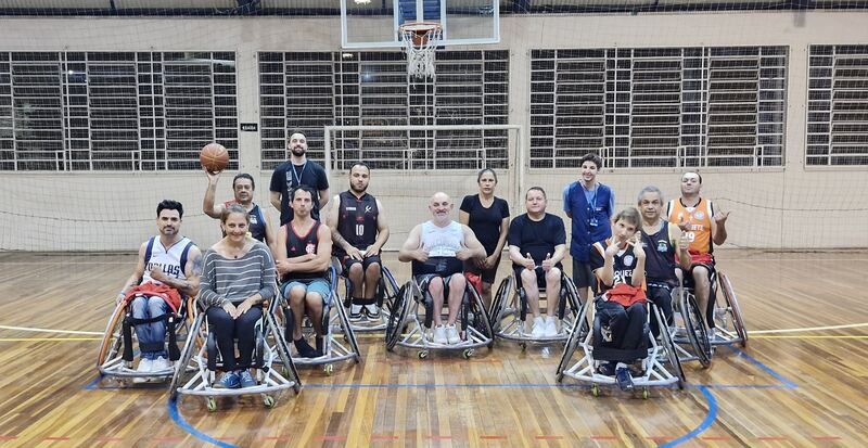 Atletas do basquete em cadeira de rodas retomam treinos e reforçam preparação em Erechim