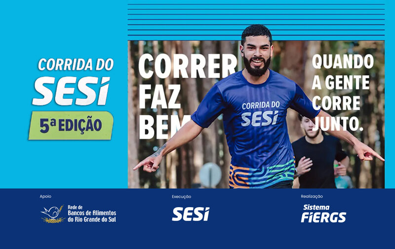 Corrida do SESI está com inscrições abertas para a 5ª edição em Erechim