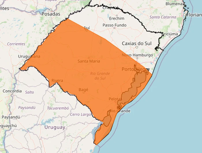 Defesa Civil alerta para temporais e risco de alagamentos a partir deste sábado