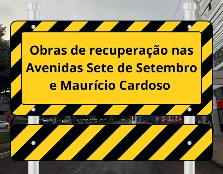Obras mudam o trânsito em Erechim e exigem atenção redobrada nesta quarta (15)