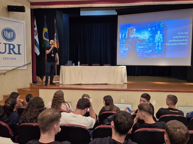 Inteligência Artificial e formação profissional pautam Aula Inaugural de Educação Física na URI Erechim