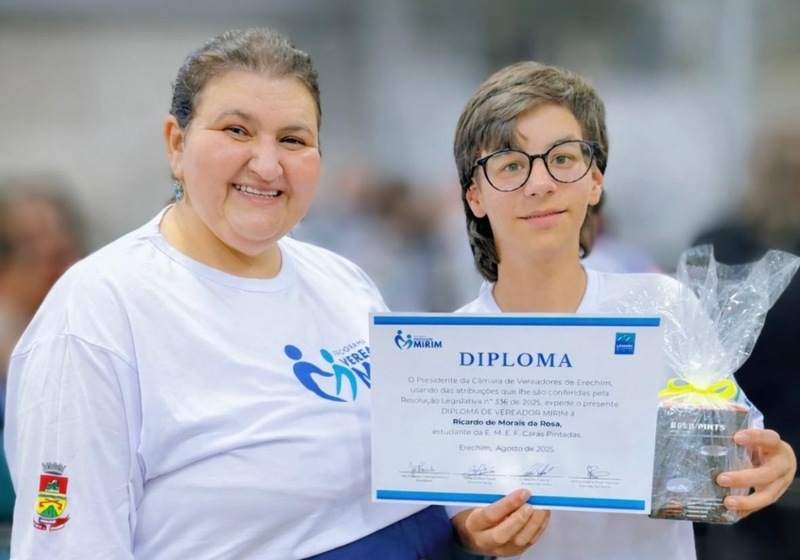 Propostas de vereador mirim chegam ao Executivo e reforçam protagonismo juvenil