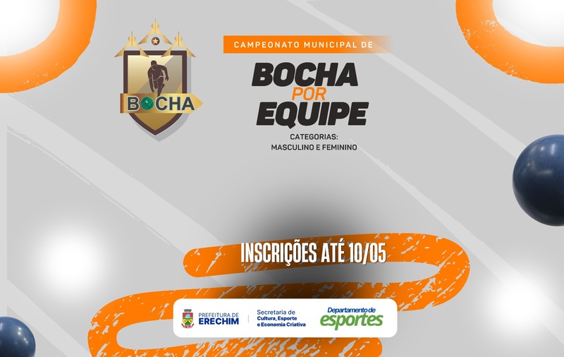 Erechim abre inscrições para Campeonato Municipal de Bocha por Equipe