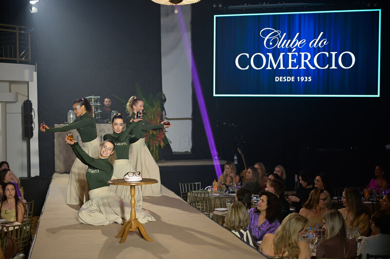 Clube do Comércio promove Moda & Ação em noite que une estilo e solidariedade