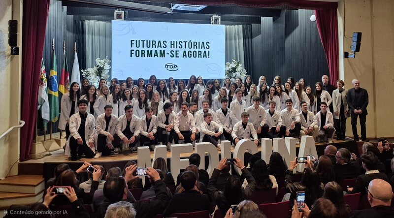 Em noite de emoção e significado, URI realiza Cerimônia do Jaleco para novos estudantes de Medicina