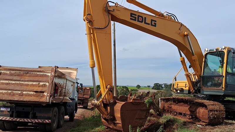 Obras de ligação asfáltica entre Entre Rios do Sul e Cruzaltense iniciam oficialmente