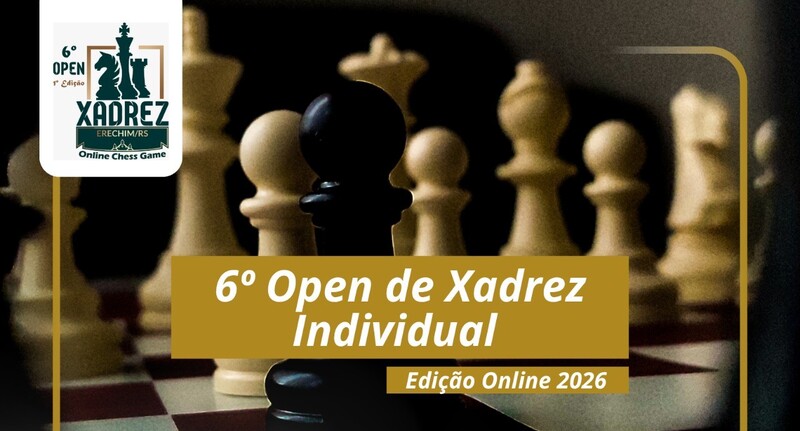 Erechim abre inscrições para torneio online de xadrez