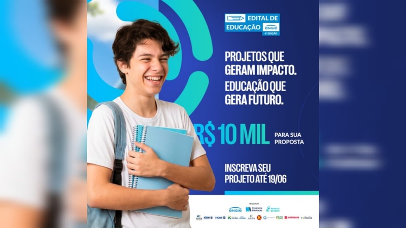 ENGIE e parceiros lançam a edição 2026 do Edital de Educação com investimentos de R$ 500 mil para projetos escolares