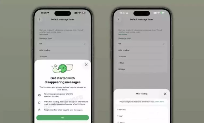 WhatsApp testa mensagens que desaparecem após serem lidas