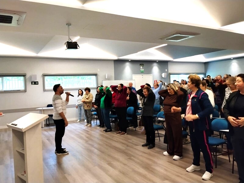 Pastoral da Saúde promove jornada em Erechim com foco no cuidado físico e espiritual
