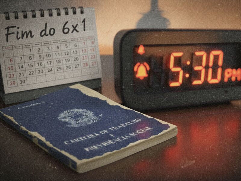 Comissão da Câmara aprova fim da escala 6×1 e redução da jornada para 40 horas semanais