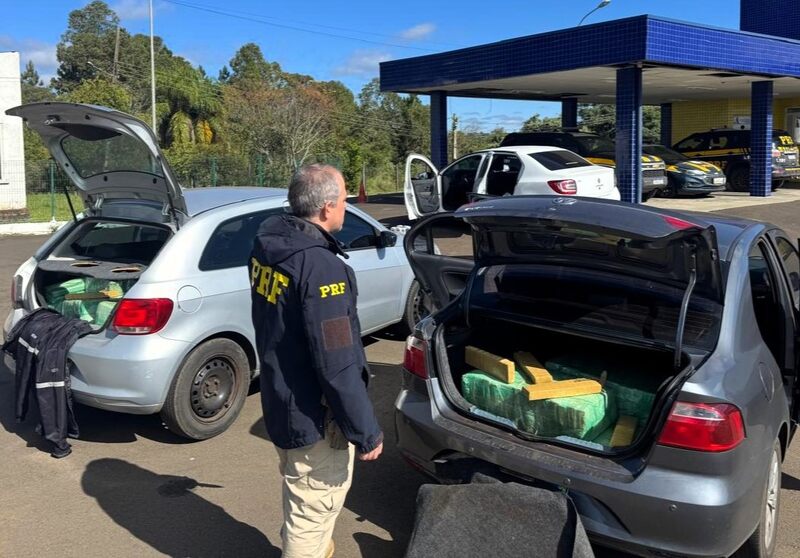 Comboio do tráfico é descoberto pela PRF durante operação na BR-282