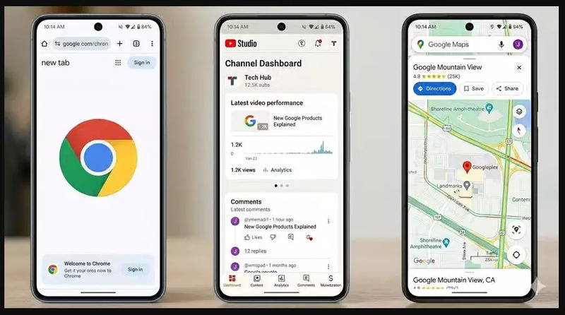Google amplia uso de inteligência artificial no Chrome, Maps, Busca e YouTube