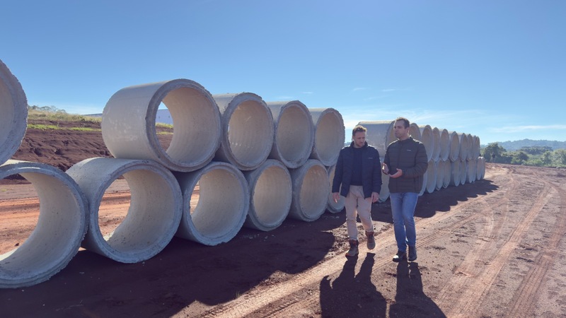 Obras do Distrito Industrial Giorgio Pili avançam e edital para empresas deve ser lançado em julho