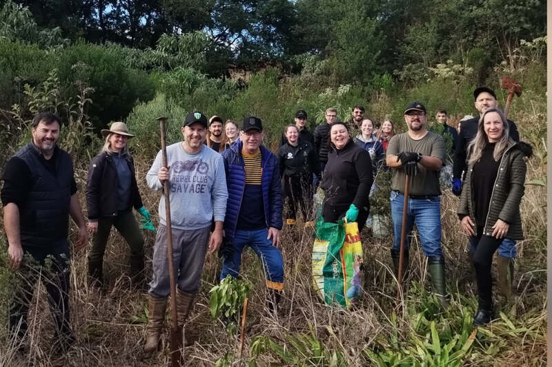 Ação de recuperação ambiental no Instituto Cultural Bota Amarela une entidades de Erechim