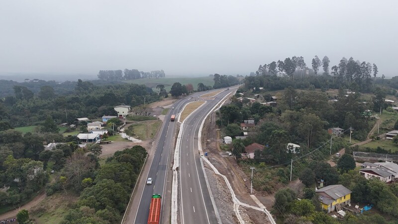 ViaSul libera nesta terça (02), novo trecho duplicado da BR-386 em Fontoura Xavier