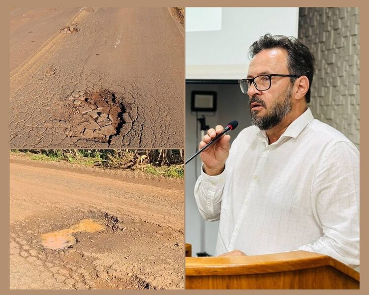 Vereador solicita recuperação da estrada que liga a ERS-135 ao Distrito de Capoerê