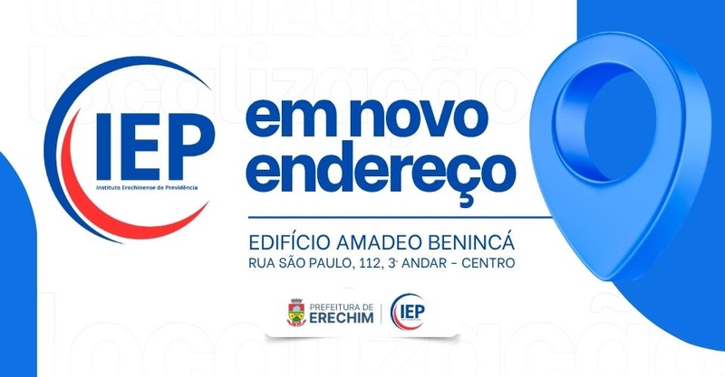 ERECHIM: IEP passará a atender em novo endereço a partir de 25 de junho