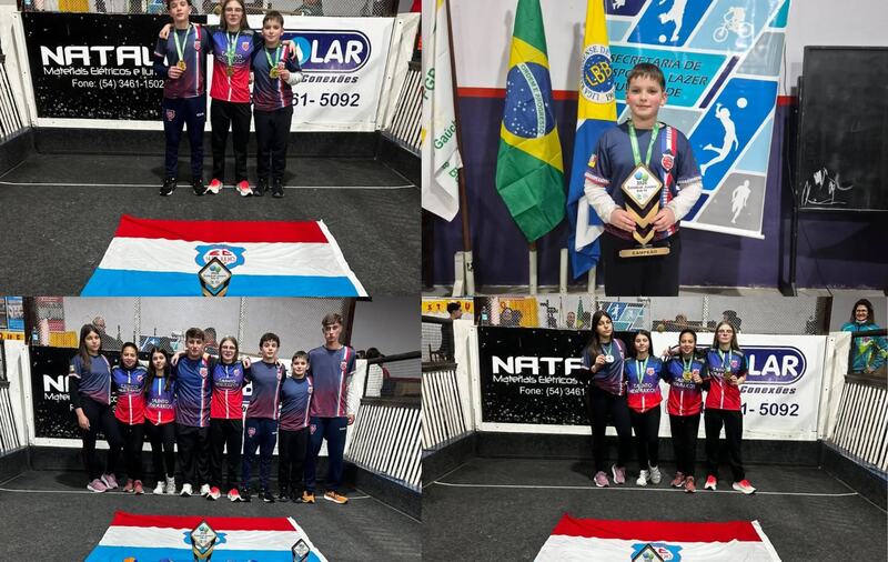 Clube 14 de Julho conquista seis pódios no Campeonato Estadual de Bochas de Base