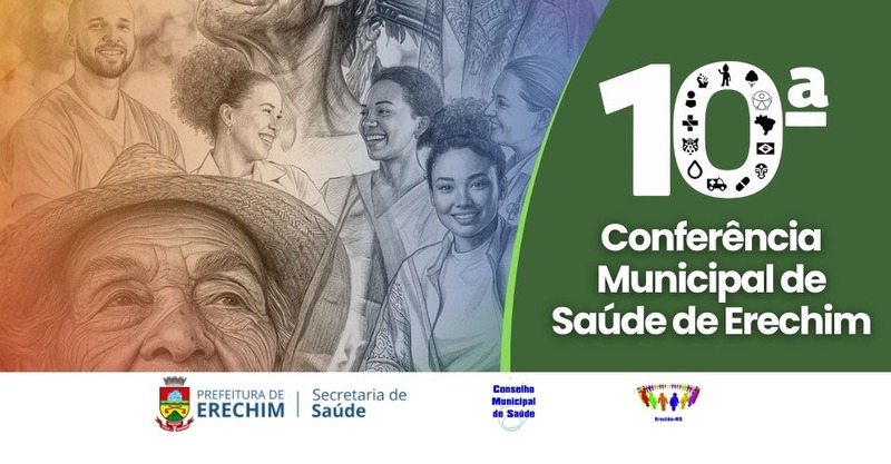 Comunidade ainda pode garantir participação na 10ª Conferência Municipal de Saúde de Erechim