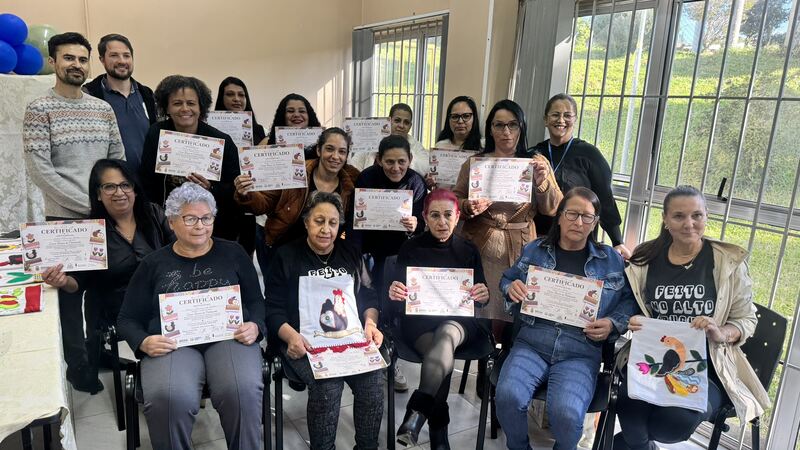 Curso de Patchwork transforma aprendizado em oportunidade para mulheres do CRAS Progresso