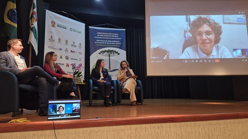 Especialistas voltam a debater a resiliência e a justiça climática em seminário na URI