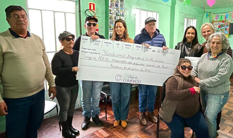 Festa das Margaridas transforma solidariedade em inclusão com doação de mais de R$ 20 mil à Adeve