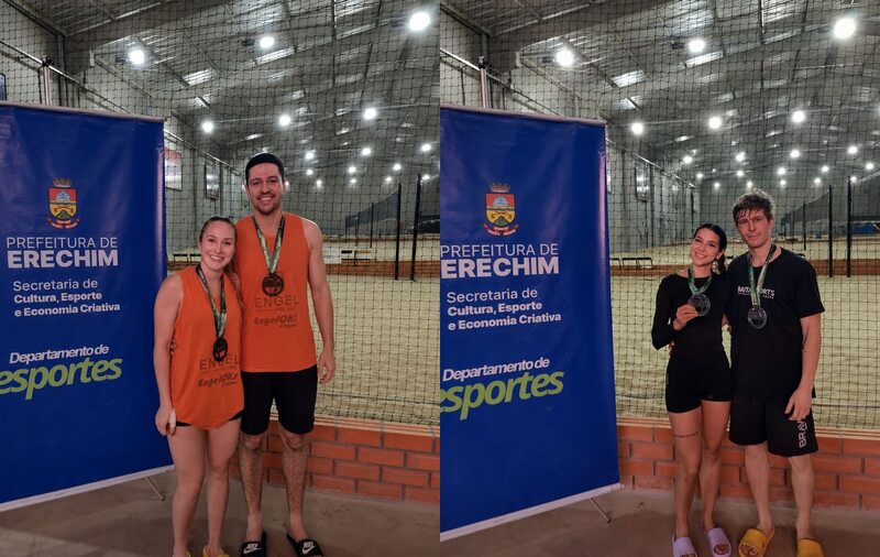 5º Champion de Vôlei de Praia Misto reuniu 35 duplas em Erechim