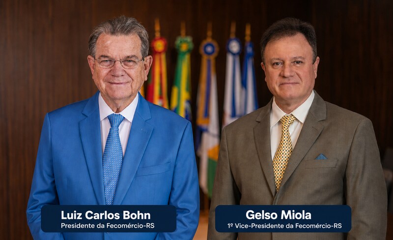Alto Uruguai amplia protagonismo no Estado com Gelso Miola na vice-presidência da Fecomércio-RS