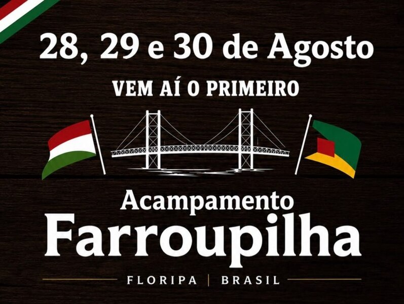 Florianópolis terá o primeiro Acampamento Farroupilha de sua história em agosto