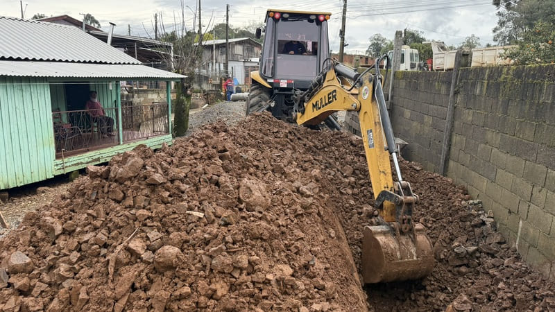 Prefeitura faz obras emergenciais e de mitigação em pontos atingidos pelas fortes chuvas