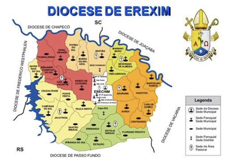 Diocese de Erexim celebra 55 anos e projeta futuro com novo Plano da Ação Evangelizadora