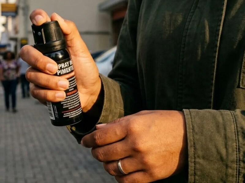 Governo sanciona lei que libera compra de spray de pimenta por mulheres para defesa pessoal