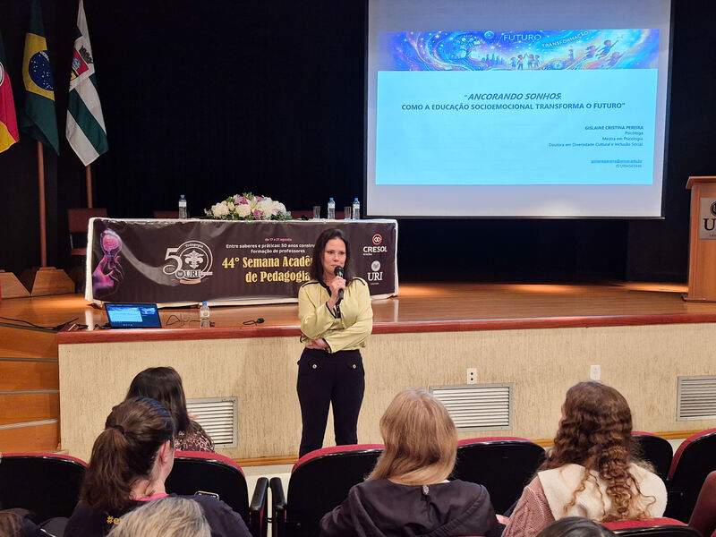 Semana Acadêmica de Pedagogia da URI celebra 50 anos de formação de professores