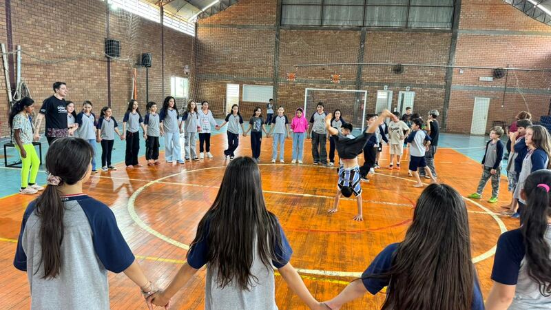Festival de Dança leva oficinas para estudantes de escolas municipais de Erechim