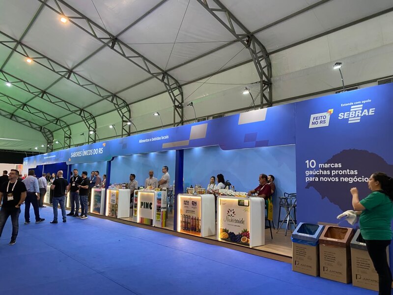 Sebrae RS leva 10 pequenos negócios gaúchos à Expoagas 2026 com estande coletivo Sabores Únicos do RS