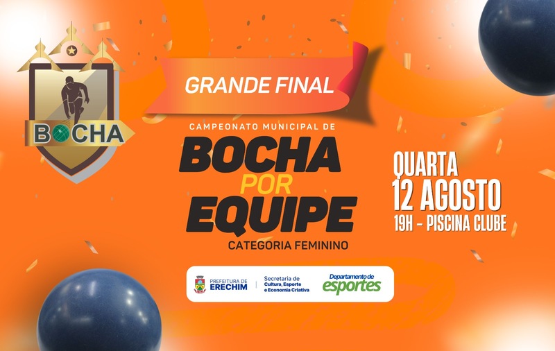 Noite decisiva: Campeonato Municipal de Bocha Feminino define campeã nesta quarta