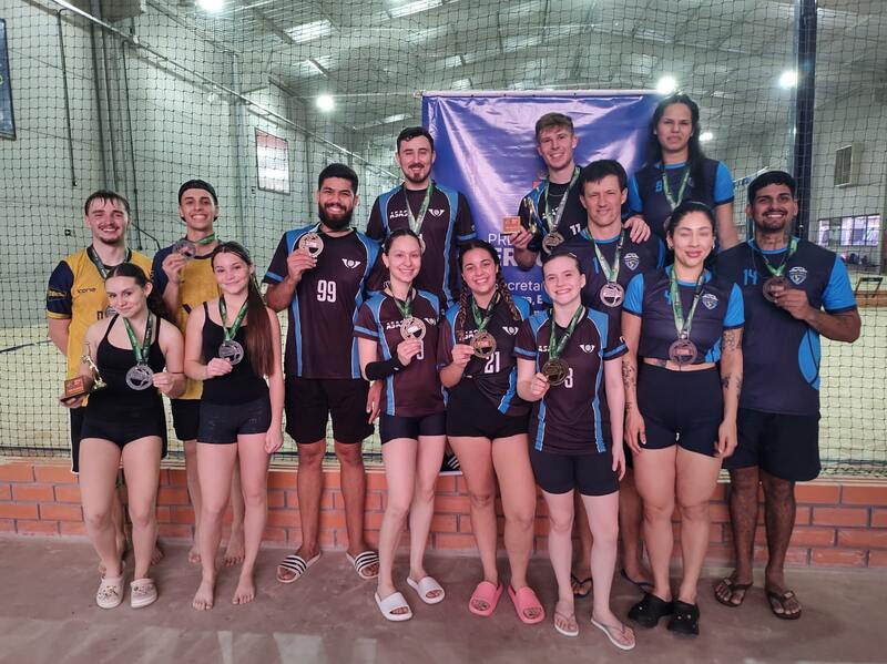Team Asas conquista o título do Vôlei de Praia Misto 4x4 em Erechim