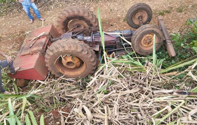 Acidente com trator agrícola mata homem de 72 anos no interior de Aratiba