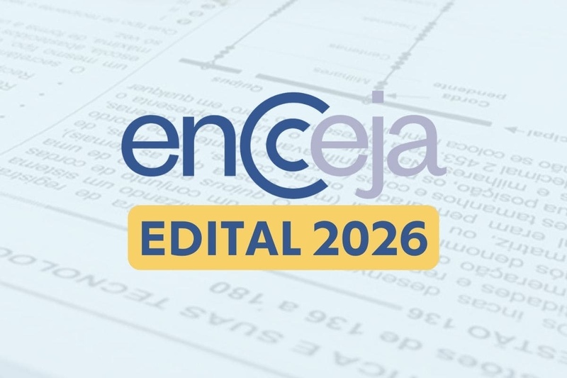 Encceja 2026: cartilha da redação já está disponível e pode aumentar as chances de uma boa nota